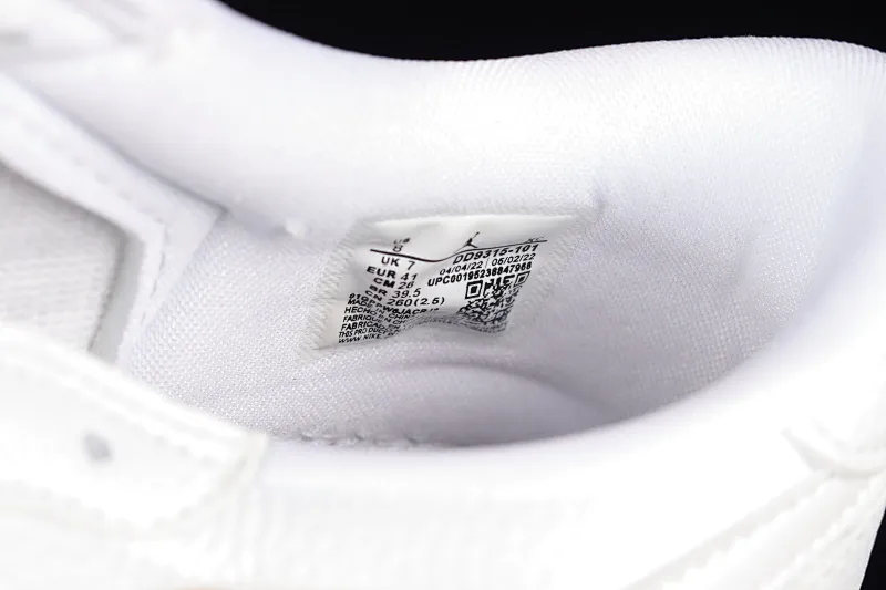 All categories Air Jordan Jordan series basketball shoes Air Jordan 1 Low Z version Air Jordan 1 Low Golf "Triple White" AJ1 Joe 1 new golf version all white color DD9315-101
